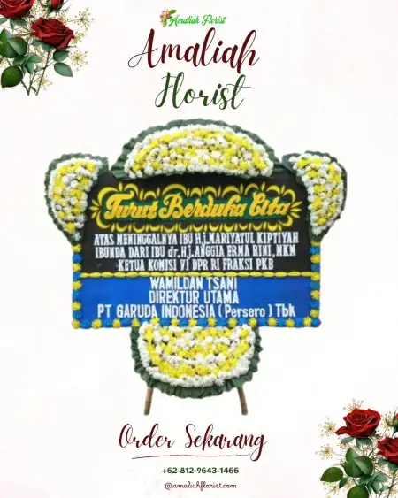 Papan Bunga Duka pelabuhan probolinggo